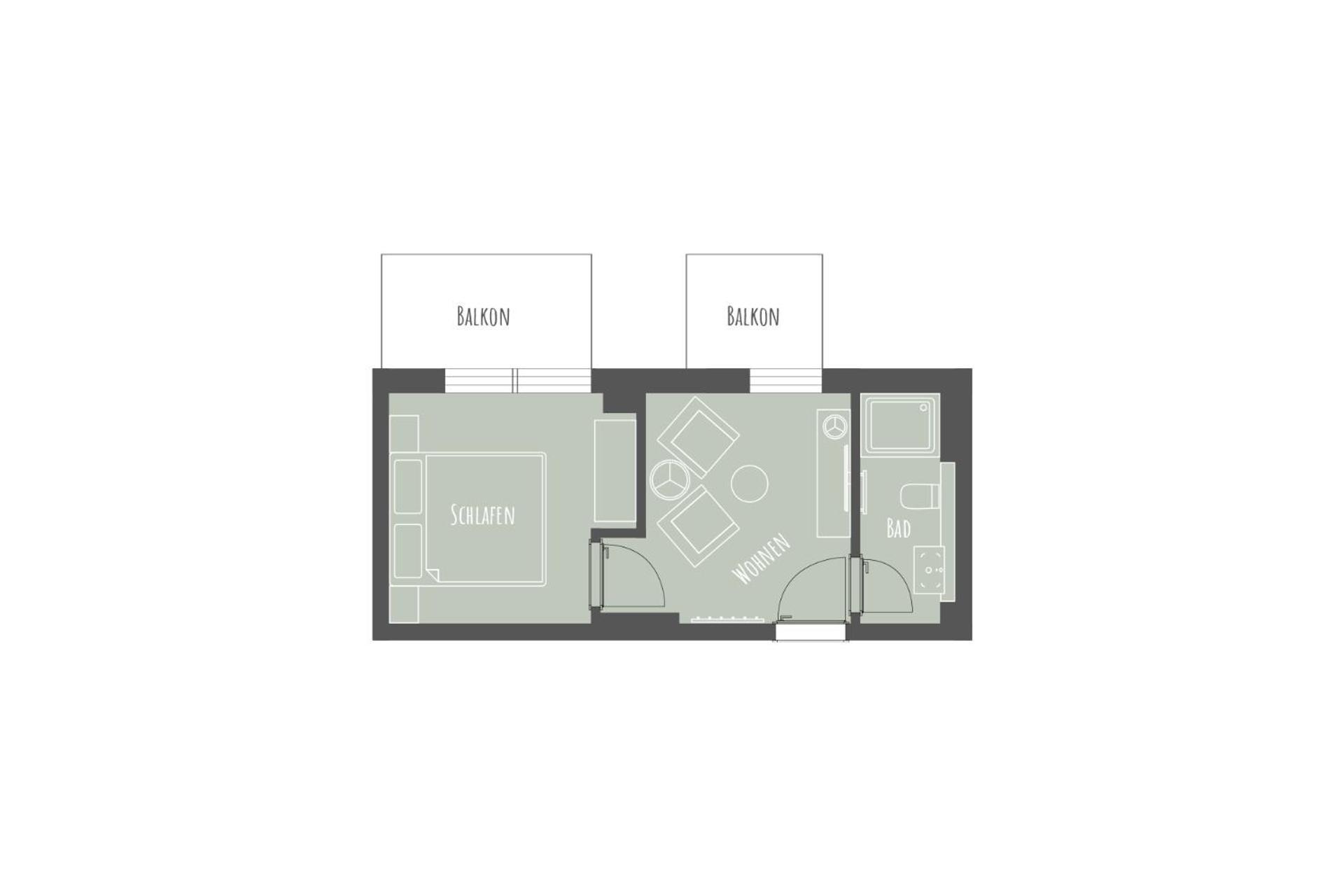 Apartmenthaus B3 Norderney Ruang foto