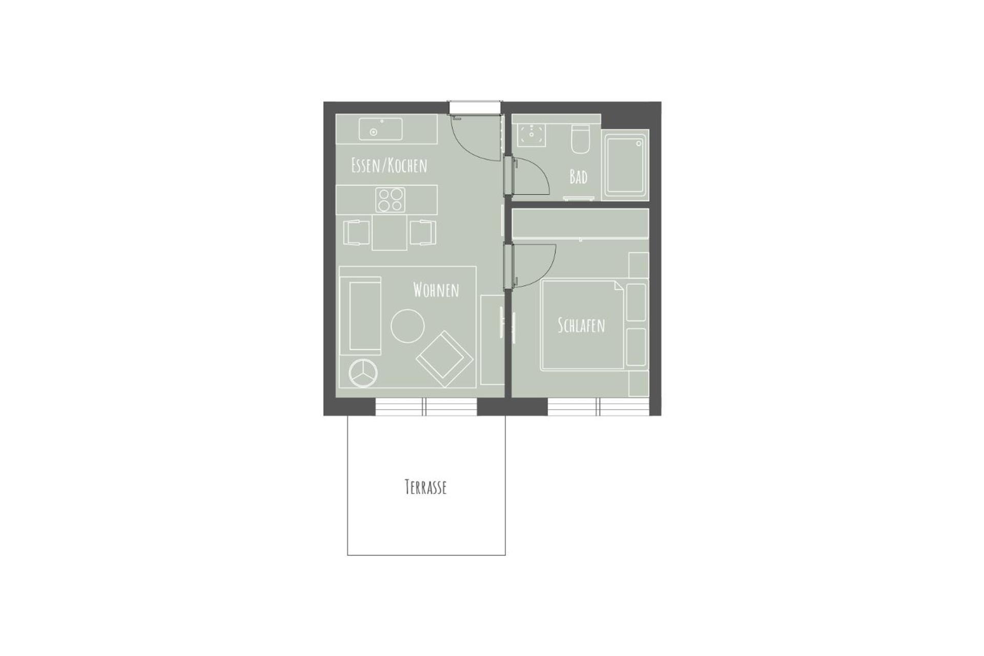 Apartmenthaus B3 Norderney Ruang foto