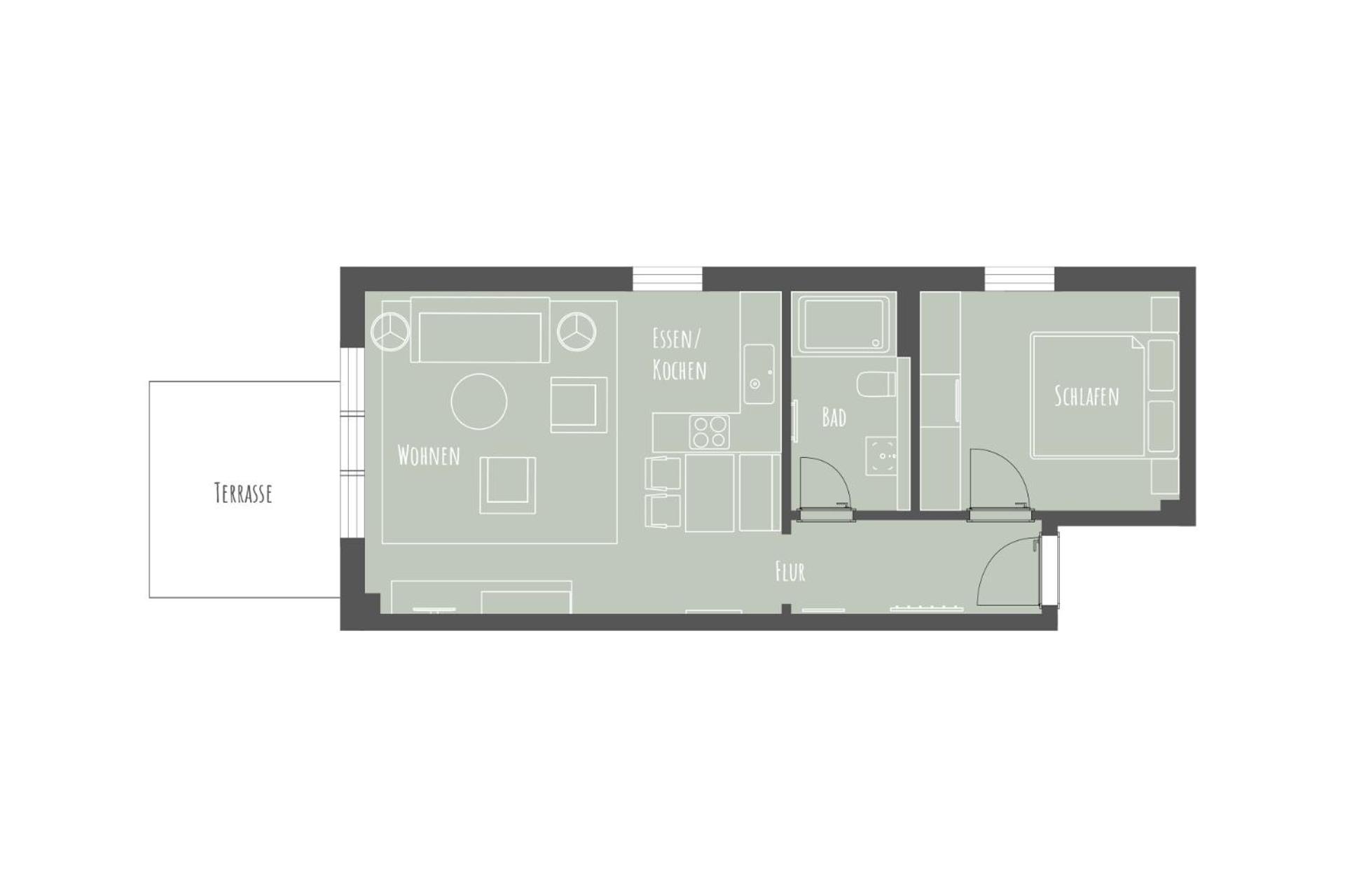 Apartmenthaus B3 Norderney Ruang foto